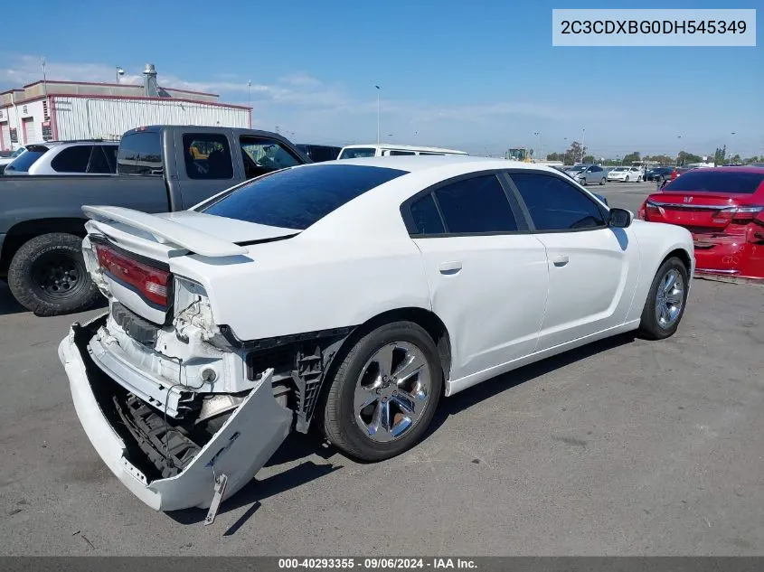 2013 Dodge Charger Se VIN: 2C3CDXBG0DH545349 Lot: 40293355