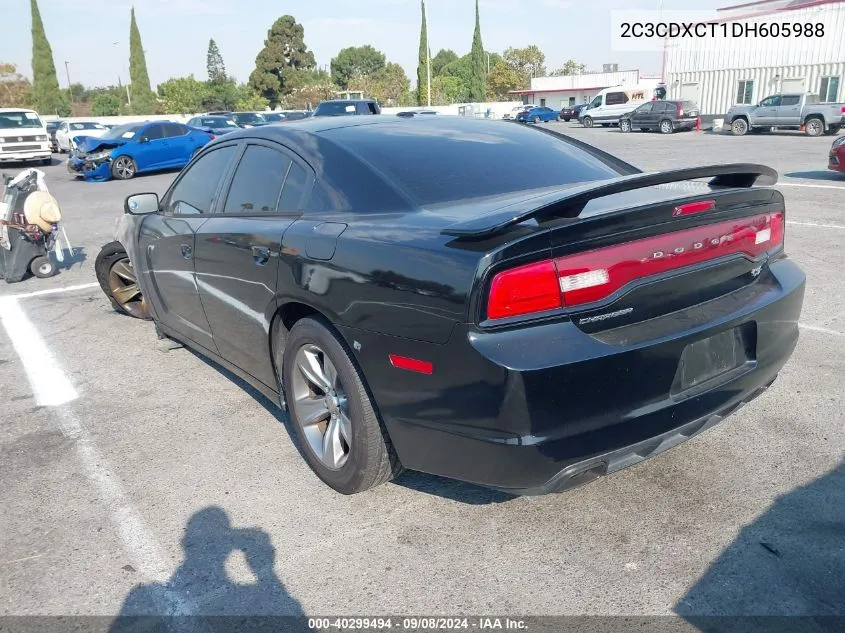 2013 Dodge Charger R/T VIN: 2C3CDXCT1DH605988 Lot: 40299494