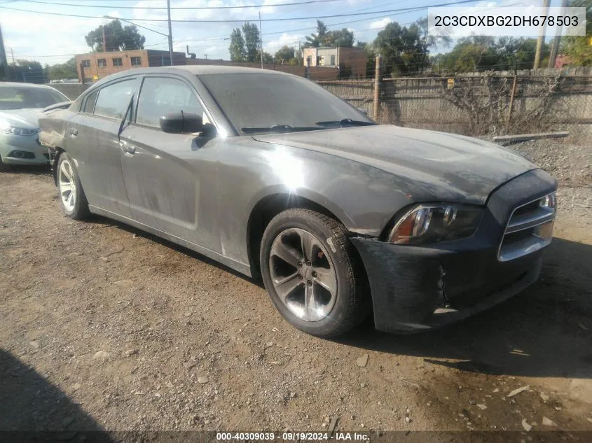 2C3CDXBG2DH678503 2013 Dodge Charger Se