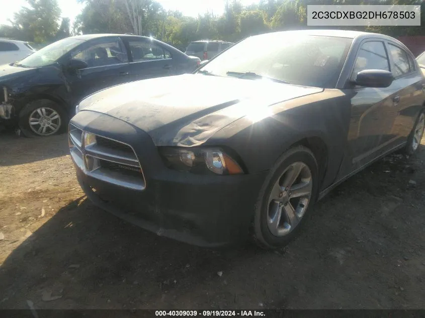 2C3CDXBG2DH678503 2013 Dodge Charger Se