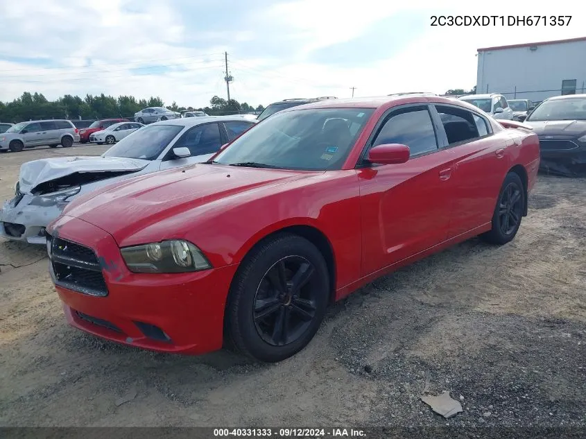 2C3CDXDT1DH671357 2013 Dodge Charger R/T