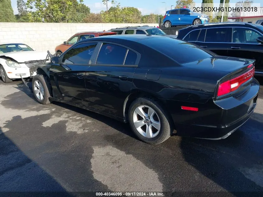 2C3CDXHG1DH613018 2013 Dodge Charger Sxt