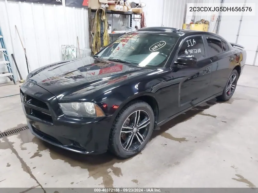 2C3CDXJG5DH656576 2013 Dodge Charger Sxt