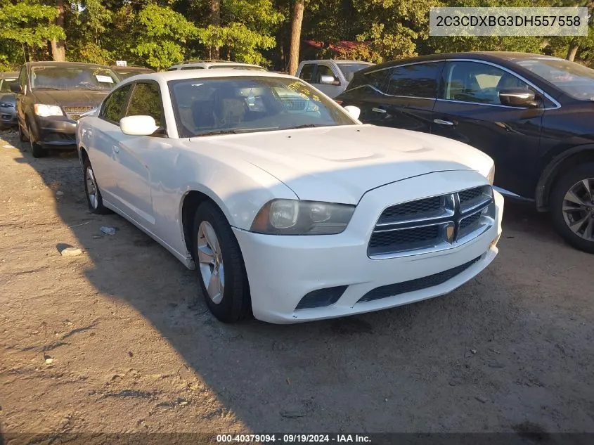 2013 Dodge Charger Se VIN: 2C3CDXBG3DH557558 Lot: 40379094