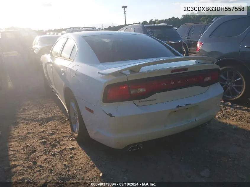 2013 Dodge Charger Se VIN: 2C3CDXBG3DH557558 Lot: 40379094