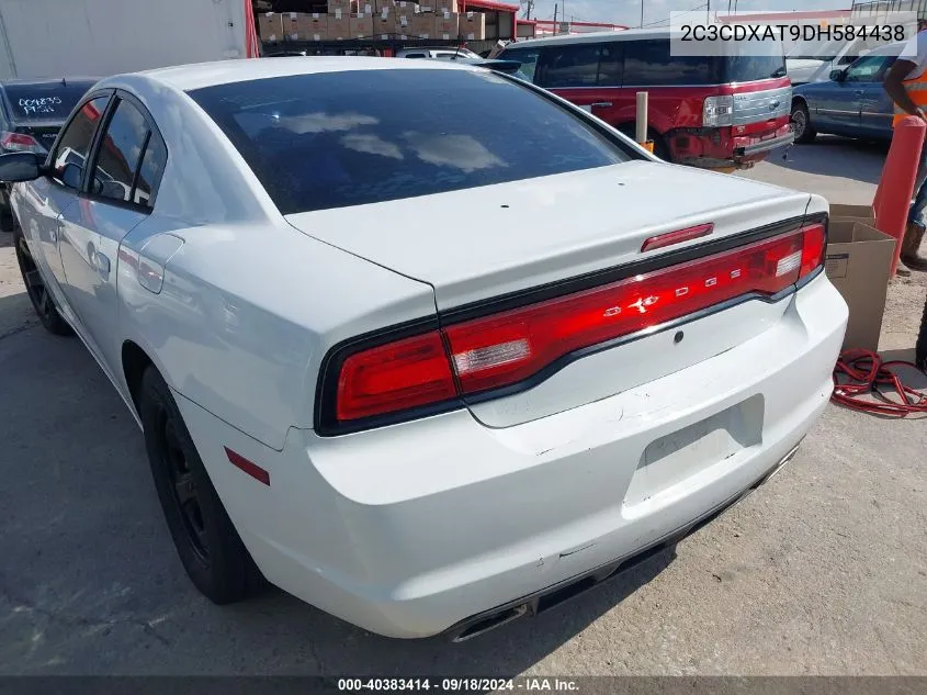 2013 Dodge Charger Police VIN: 2C3CDXAT9DH584438 Lot: 40383414