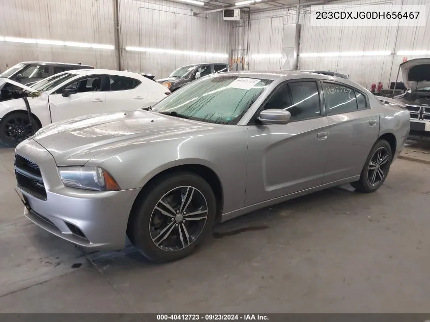 2C3CDXJG0DH656467 2013 Dodge Charger Sxt