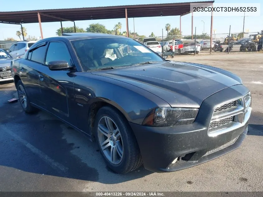 2013 Dodge Charger R/T VIN: 2C3CDXCT3DH652553 Lot: 40413226