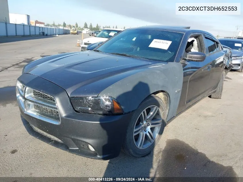 2C3CDXCT3DH652553 2013 Dodge Charger R/T