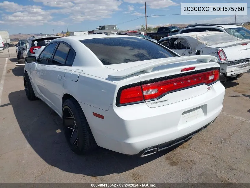 2C3CDXCT6DH575760 2013 Dodge Charger Road/Track