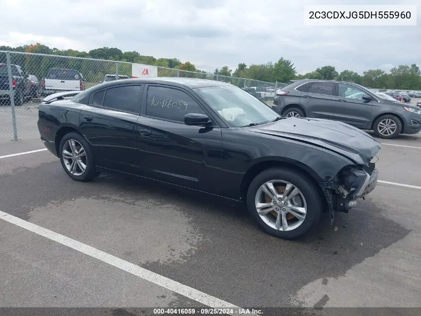 2C3CDXJG5DH555960 2013 Dodge Charger Sxt Plus