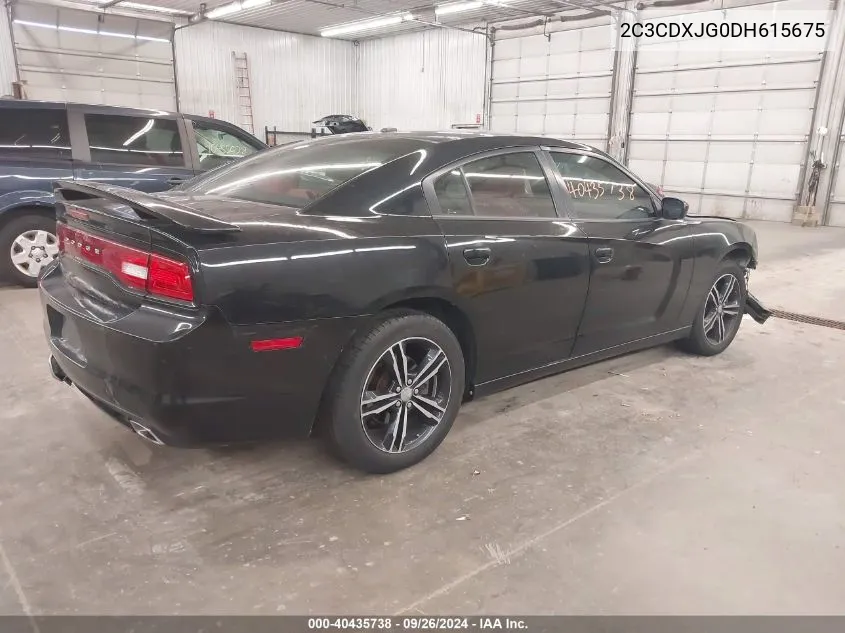 2013 Dodge Charger Sxt Plus VIN: 2C3CDXJG0DH615675 Lot: 40435738