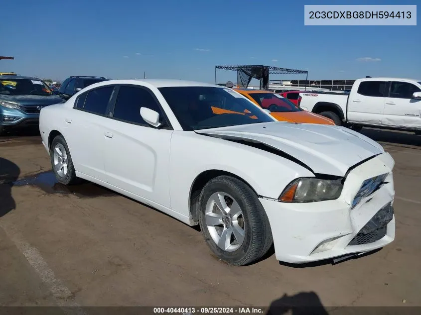 2C3CDXBG8DH594413 2013 Dodge Charger Se