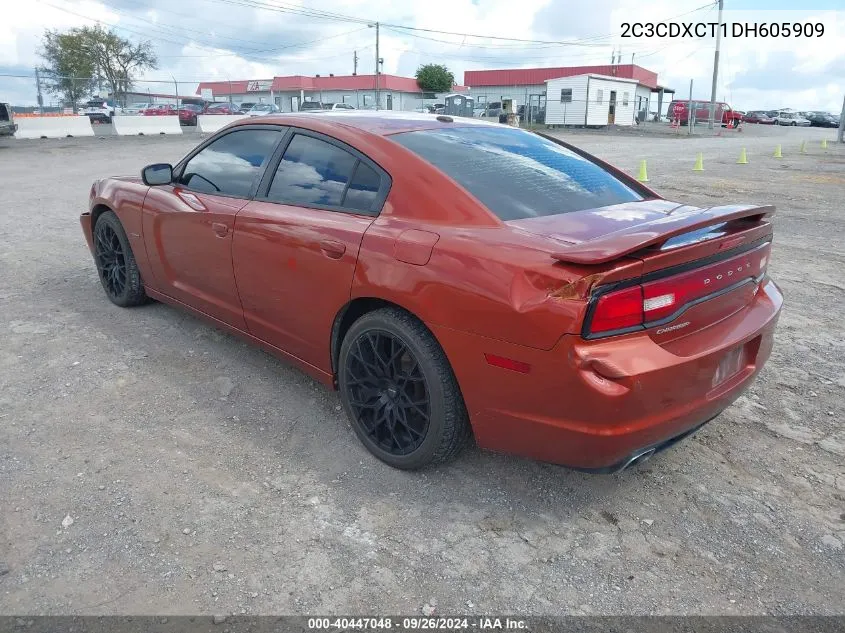 2013 Dodge Charger R/T VIN: 2C3CDXCT1DH605909 Lot: 40447048