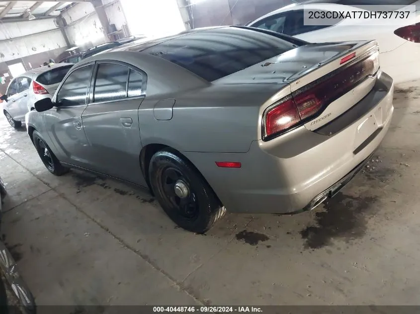 2013 Dodge Charger Police VIN: 2C3CDXAT7DH737737 Lot: 40448746