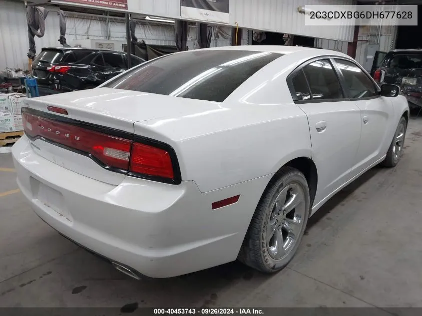 2013 Dodge Charger Se VIN: 2C3CDXBG6DH677628 Lot: 40453743