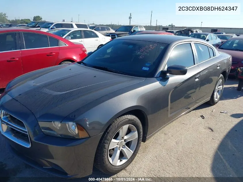 2013 Dodge Charger Se VIN: 2C3CDXBG8DH624347 Lot: 40479865