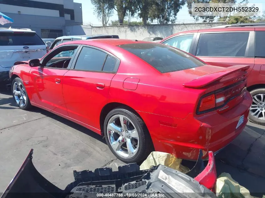 2013 Dodge Charger Road/Track VIN: 2C3CDXCT2DH552329 Lot: 40487788