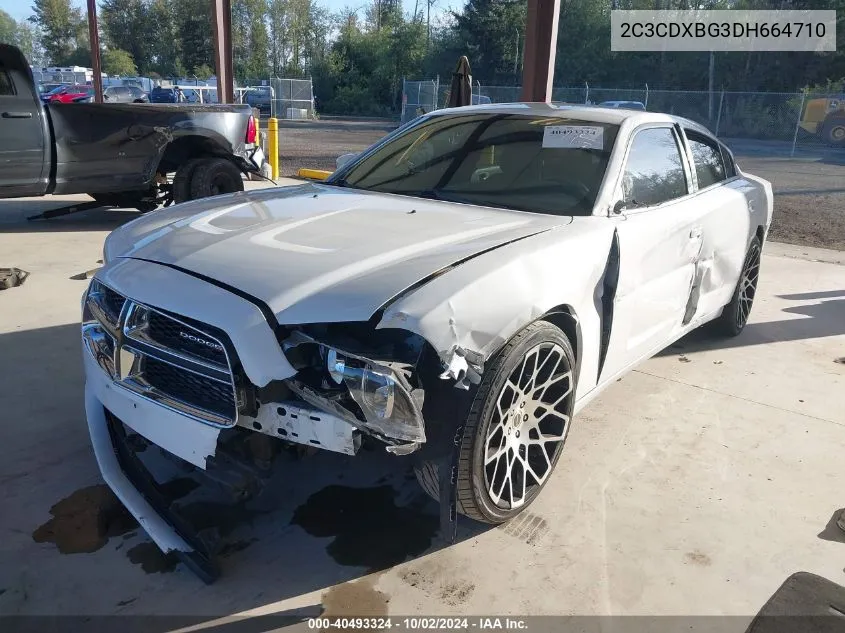 2013 Dodge Charger Se VIN: 2C3CDXBG3DH664710 Lot: 40493324