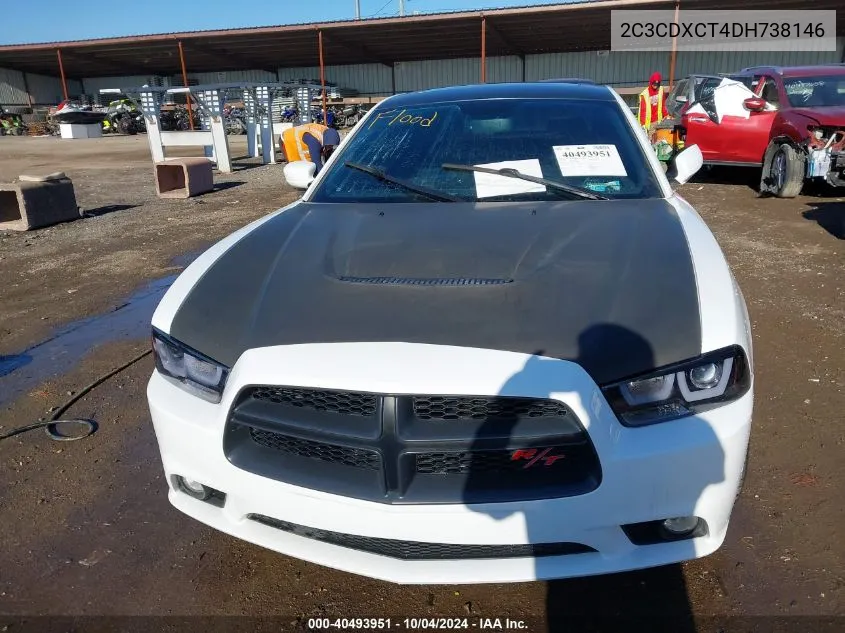 2013 Dodge Charger R/T VIN: 2C3CDXCT4DH738146 Lot: 40493951