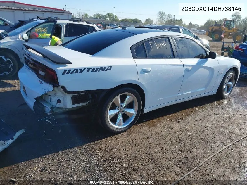 2013 Dodge Charger R/T VIN: 2C3CDXCT4DH738146 Lot: 40493951