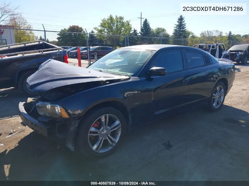 2C3CDXDT4DH671286 2013 Dodge Charger R/T