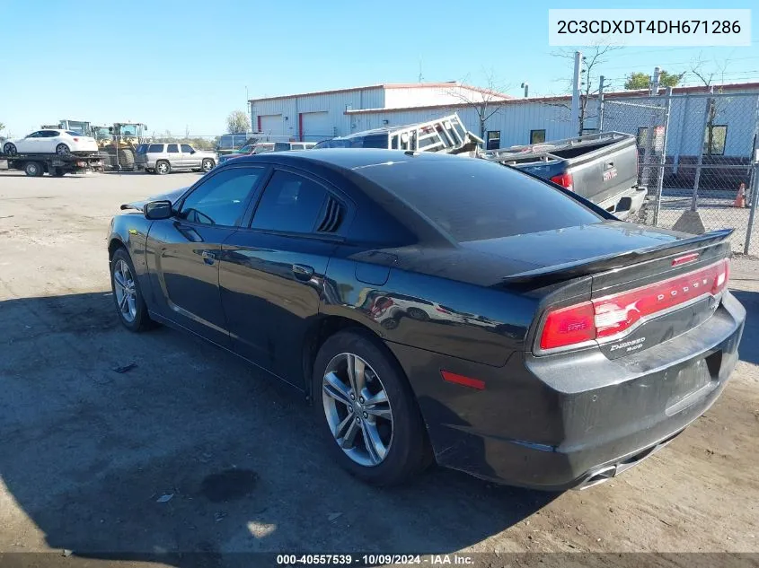 2C3CDXDT4DH671286 2013 Dodge Charger R/T