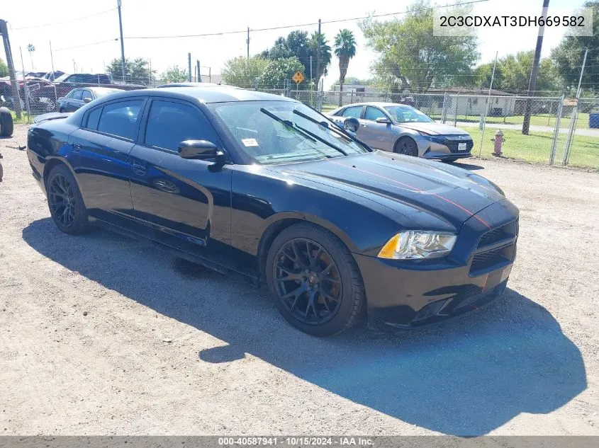 2013 Dodge Charger Police VIN: 2C3CDXAT3DH669582 Lot: 40587941