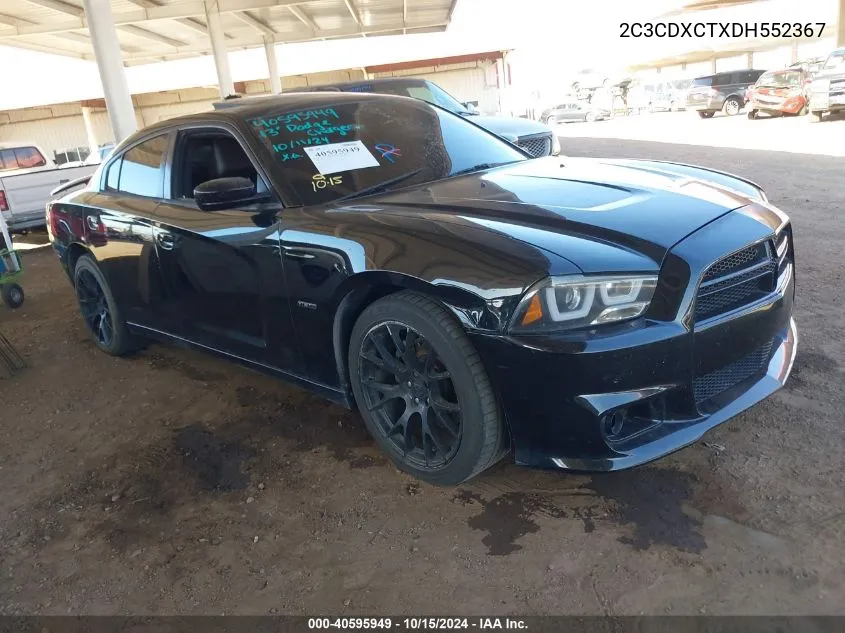 2013 Dodge Charger R/T VIN: 2C3CDXCTXDH552367 Lot: 40595949