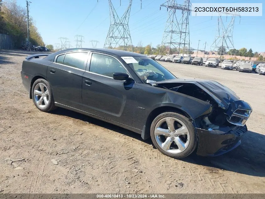 2013 Dodge Charger R/T VIN: 2C3CDXCT6DH583213 Lot: 40610413