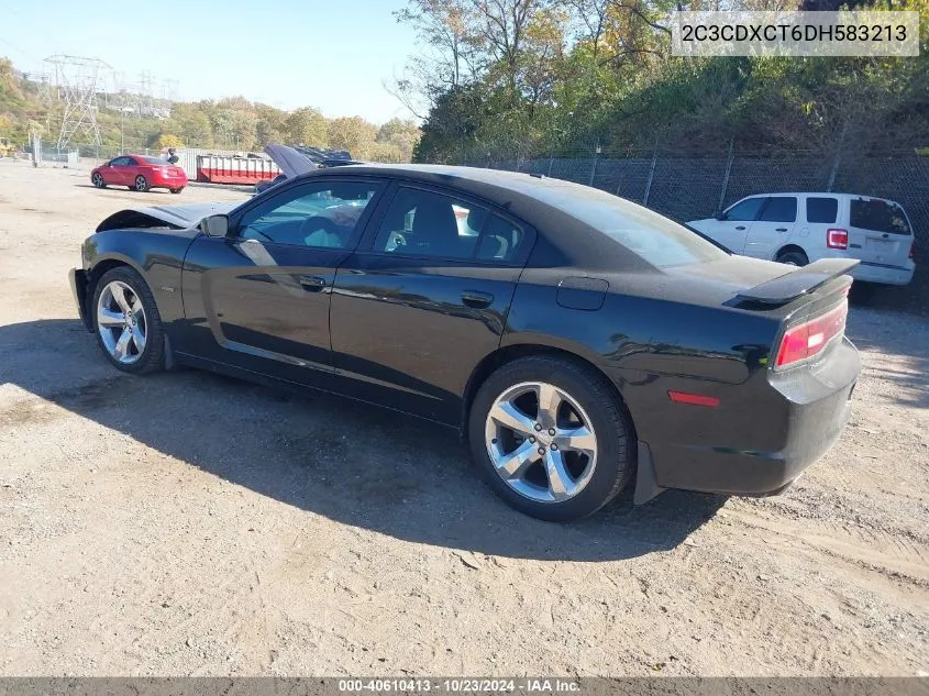 2013 Dodge Charger R/T VIN: 2C3CDXCT6DH583213 Lot: 40610413