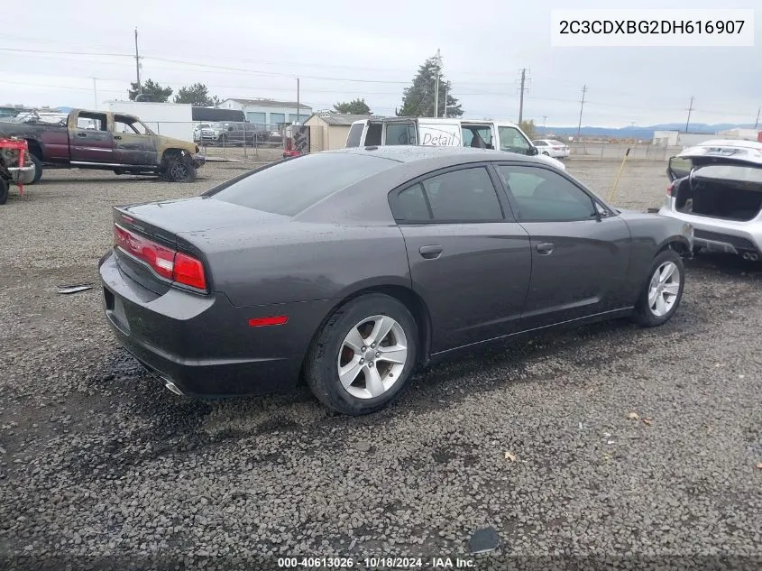 2C3CDXBG2DH616907 2013 Dodge Charger Se