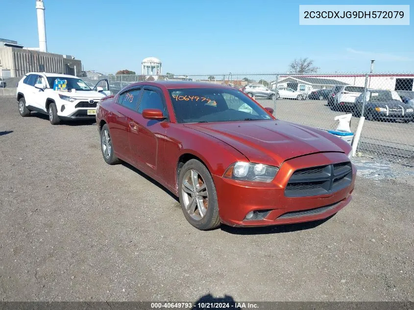 2013 Dodge Charger Sxt VIN: 2C3CDXJG9DH572079 Lot: 40649793