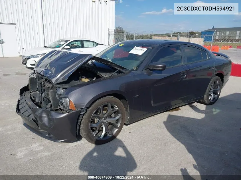 2C3CDXCT0DH594921 2013 Dodge Charger Road/Track