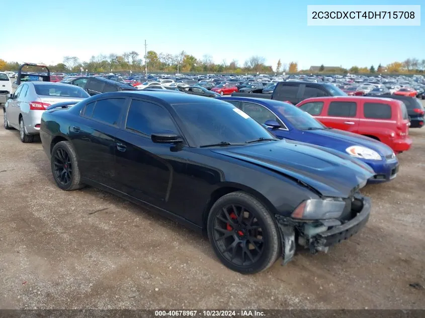 2013 Dodge Charger R/T VIN: 2C3CDXCT4DH715708 Lot: 40678967