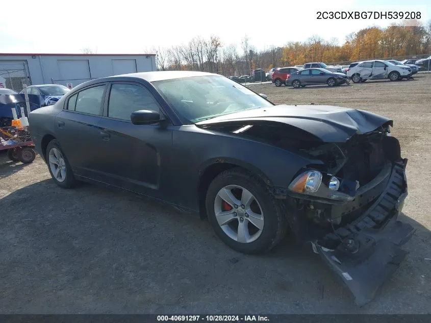 2013 Dodge Charger Se VIN: 2C3CDXBG7DH539208 Lot: 40691297