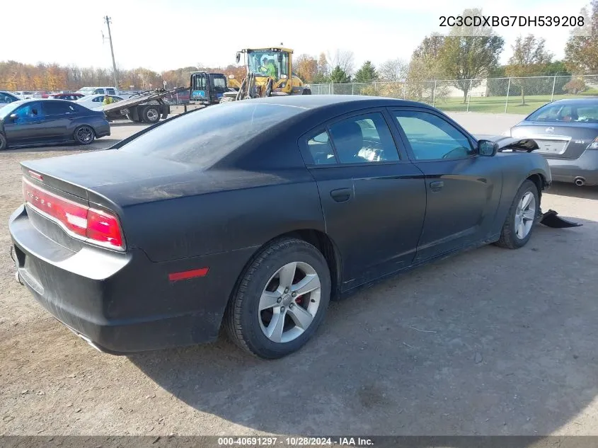 2013 Dodge Charger Se VIN: 2C3CDXBG7DH539208 Lot: 40691297