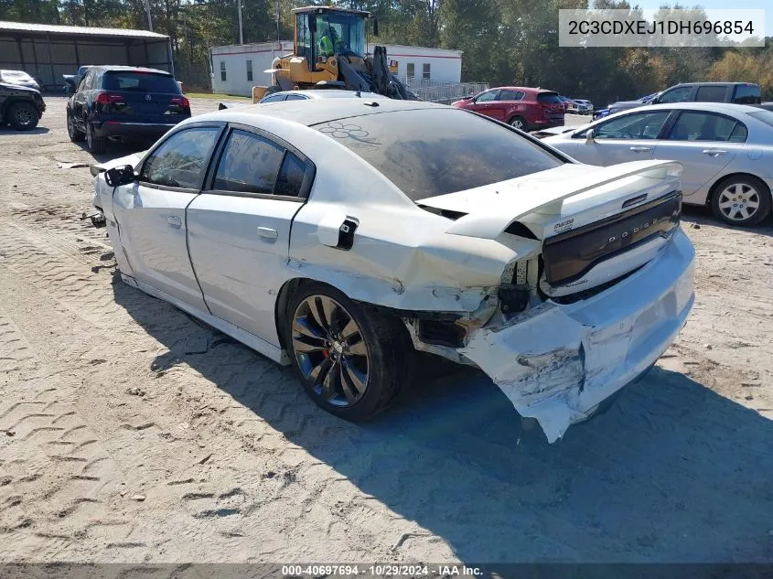 2013 Dodge Charger Srt8 VIN: 2C3CDXEJ1DH696854 Lot: 40697694