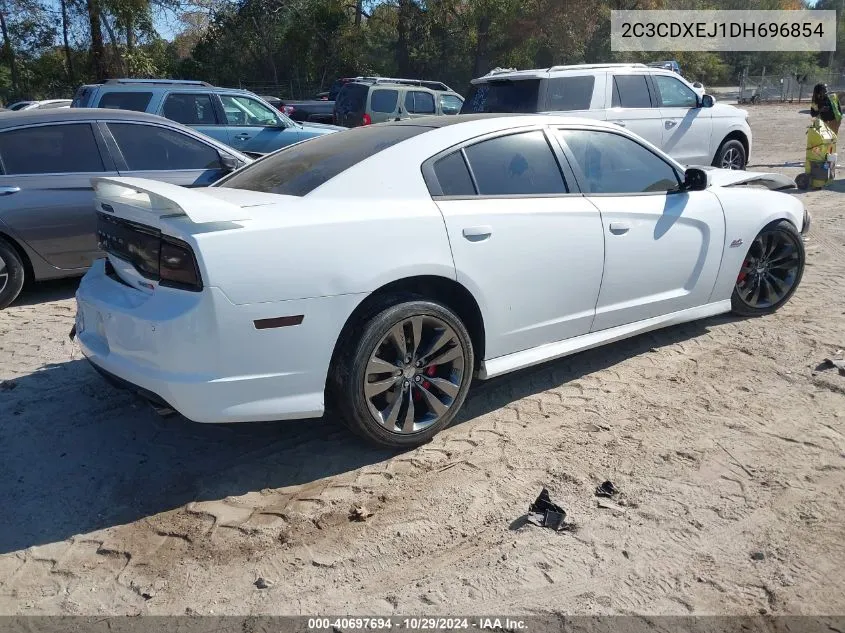 2013 Dodge Charger Srt8 VIN: 2C3CDXEJ1DH696854 Lot: 40697694