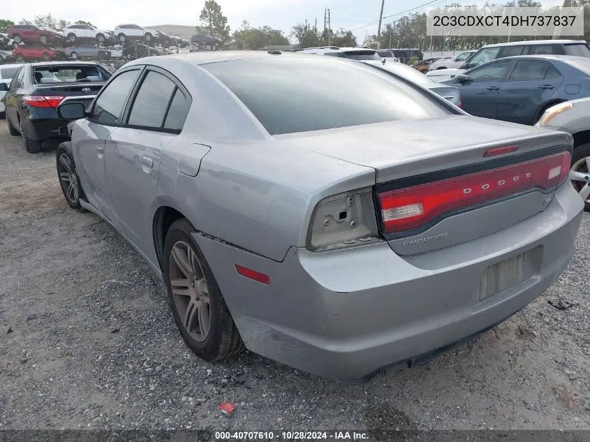 2013 Dodge Charger R/T VIN: 2C3CDXCT4DH737837 Lot: 40707610