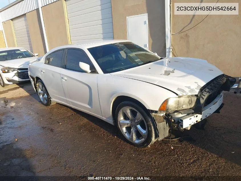 2C3CDXHG5DH542664 2013 Dodge Charger Sxt Plus