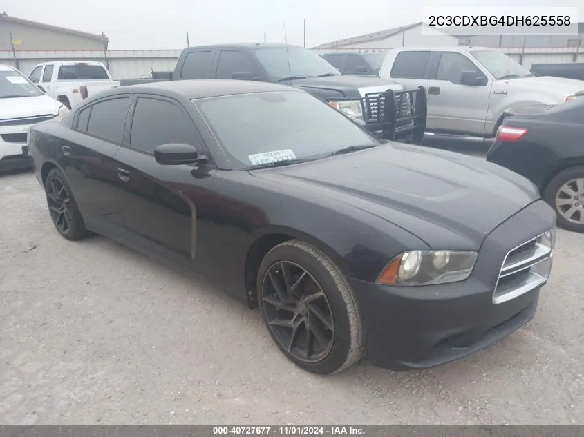 2013 Dodge Charger Se VIN: 2C3CDXBG4DH625558 Lot: 40727677