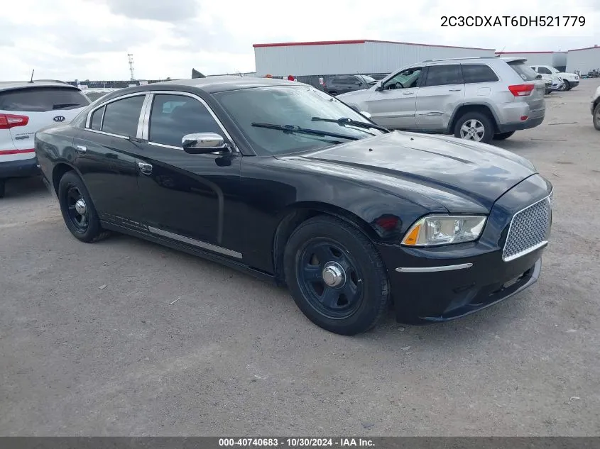 2013 Dodge Charger Police VIN: 2C3CDXAT6DH521779 Lot: 40740683