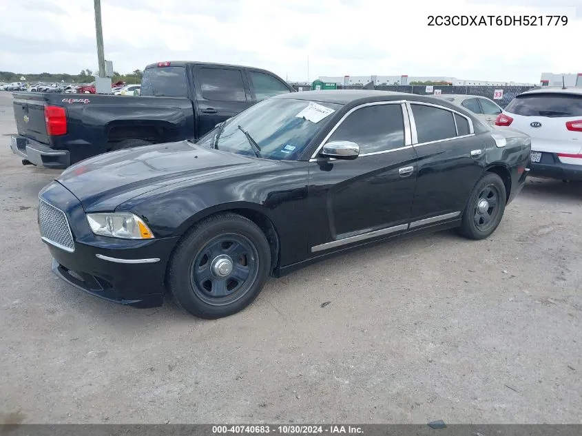 2013 Dodge Charger Police VIN: 2C3CDXAT6DH521779 Lot: 40740683