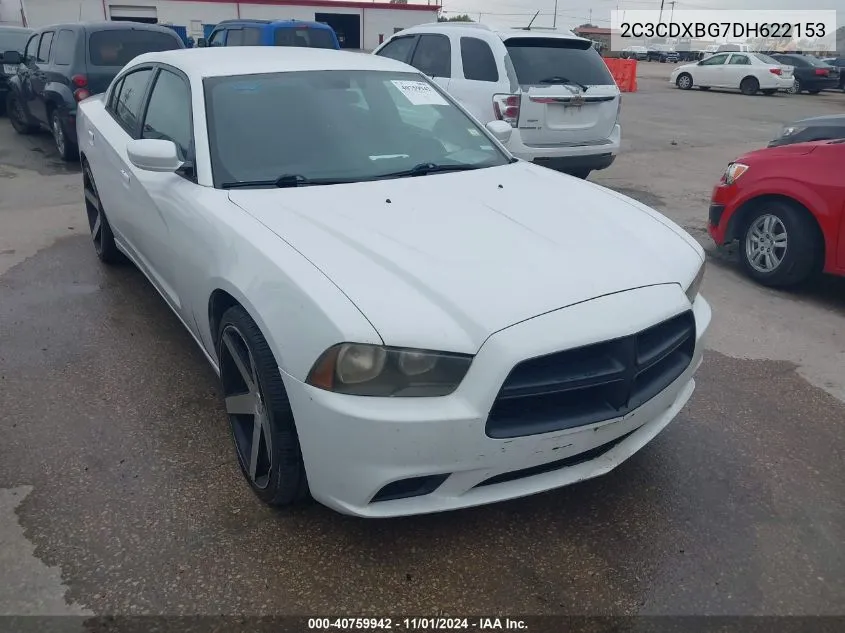 2013 Dodge Charger Se VIN: 2C3CDXBG7DH622153 Lot: 40759942