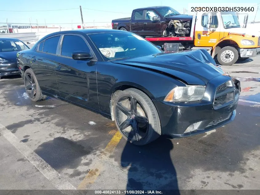 2013 Dodge Charger Se VIN: 2C3CDXBG3DH539660 Lot: 40824133