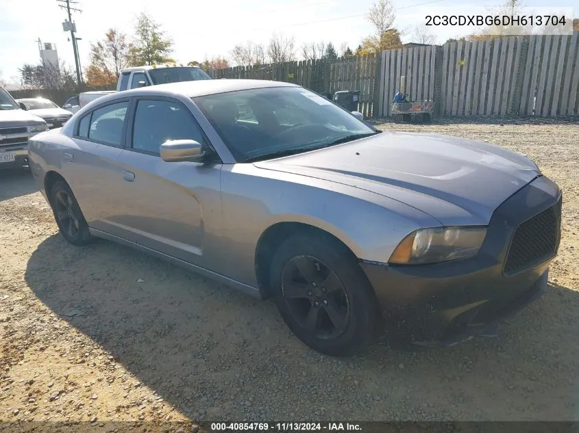 2013 Dodge Charger Se VIN: 2C3CDXBG6DH613704 Lot: 40854769