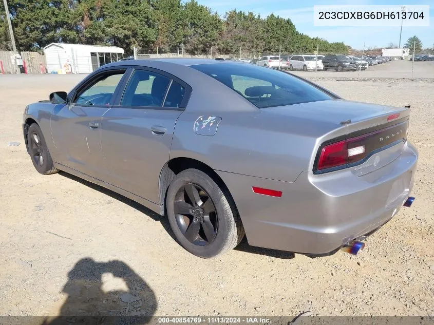 2013 Dodge Charger Se VIN: 2C3CDXBG6DH613704 Lot: 40854769