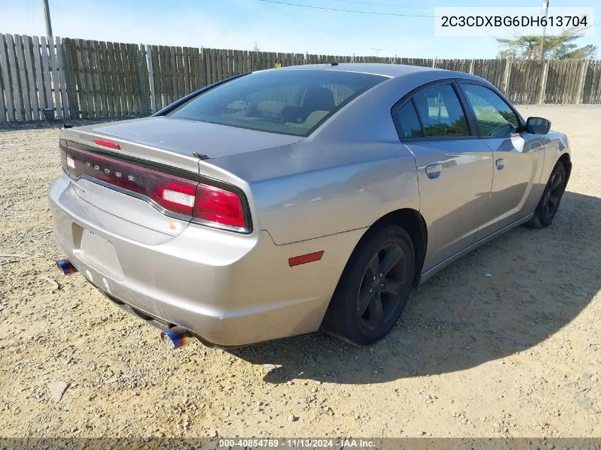 2013 Dodge Charger Se VIN: 2C3CDXBG6DH613704 Lot: 40854769