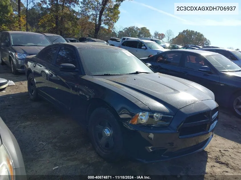 2C3CDXAGXDH706937 2013 Dodge Charger Police